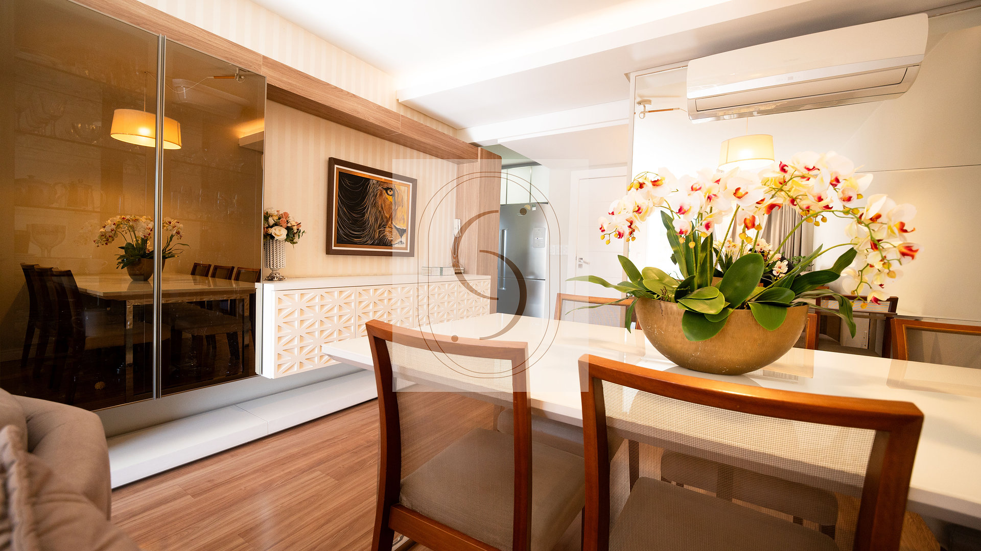 Apartamento com 3 quartos sendo uma suíte