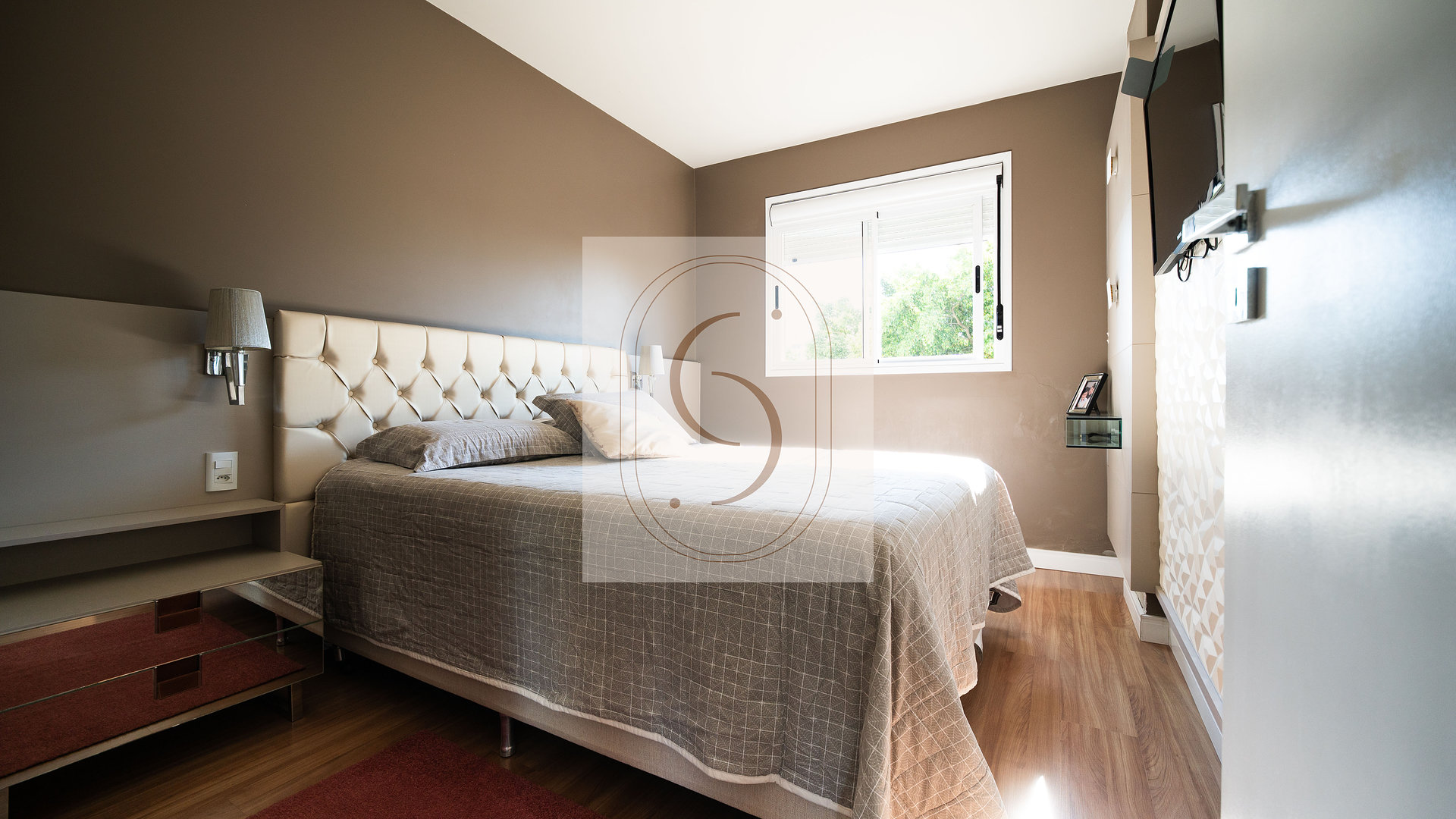Apartamento com 3 quartos sendo uma suíte