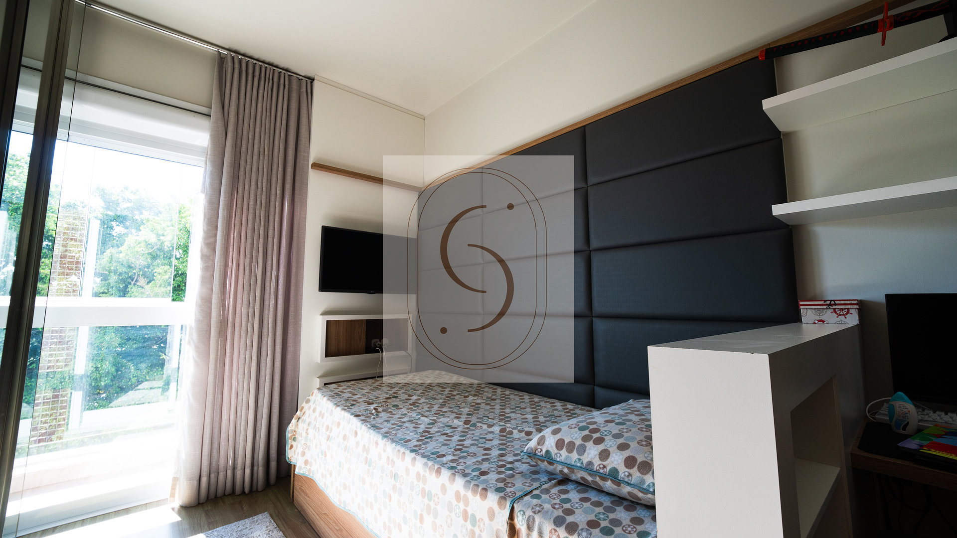 Apartamento com 3 quartos sendo uma suíte